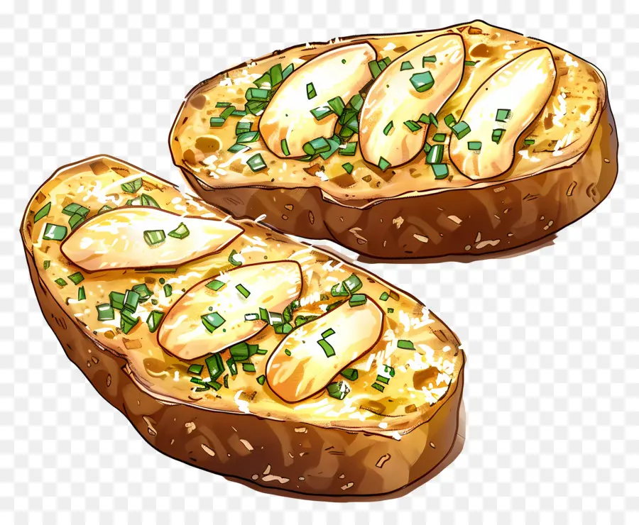 Pão De Alho，Brinde PNG