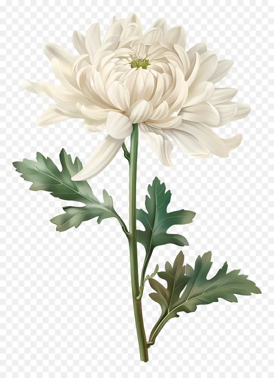 Crisântemo Branco，Flor Branca PNG