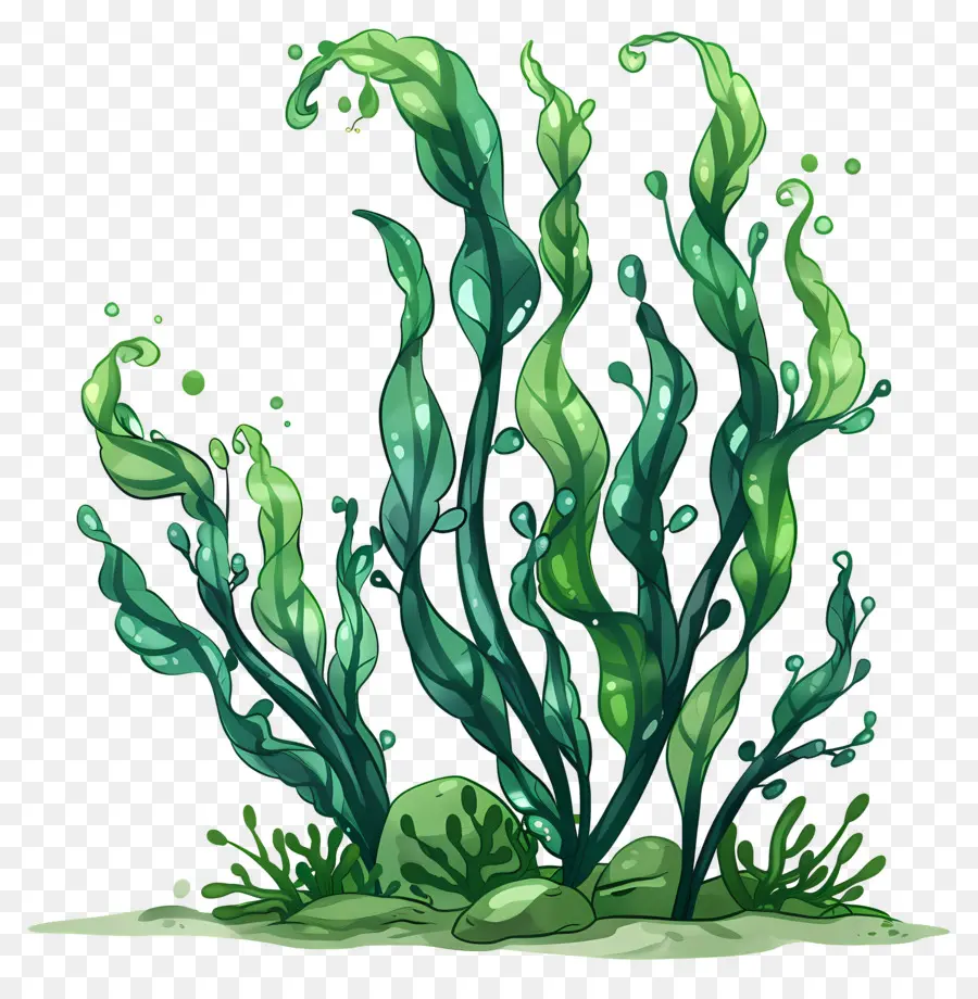 Alga，Algas Verdes PNG