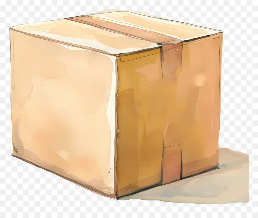 Caixa De Transporte，Cardboard Box PNG