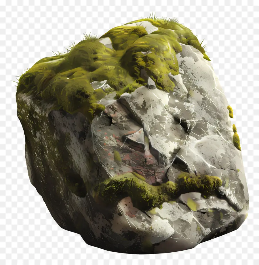 Pedra Musgo，Pedra PNG