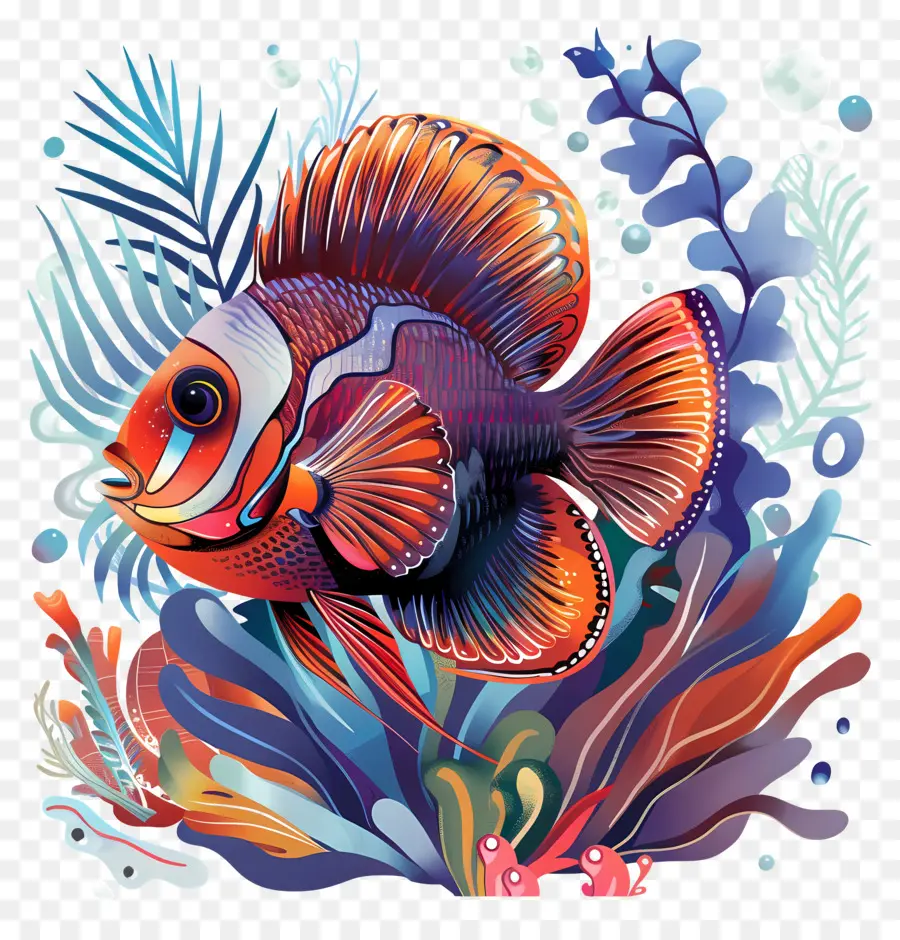 Peixes Tropicais，Peixe Colorido PNG