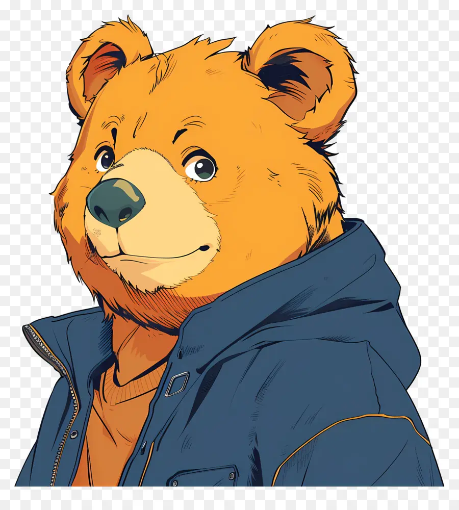 Urso，Urso De Jaqueta PNG