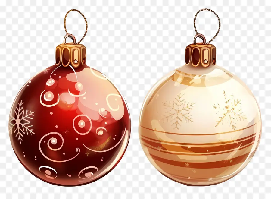 Bolas De Natal，Enfeites De Natal PNG