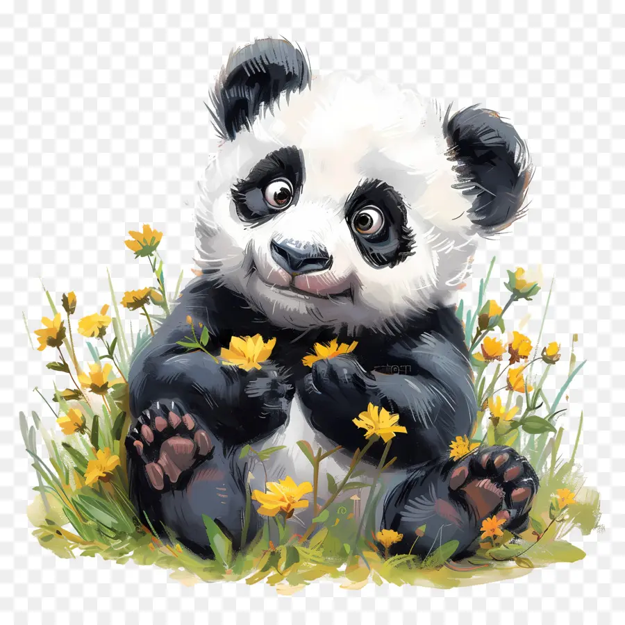 Panda，Urso PNG