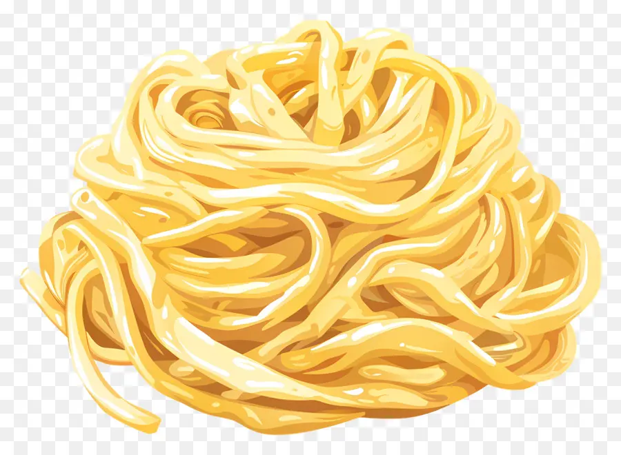 Macarrão Cremoso，Macarrão Amarelo PNG