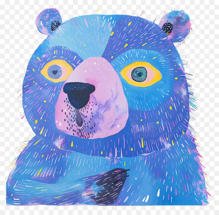 Urso Azul，Urso PNG