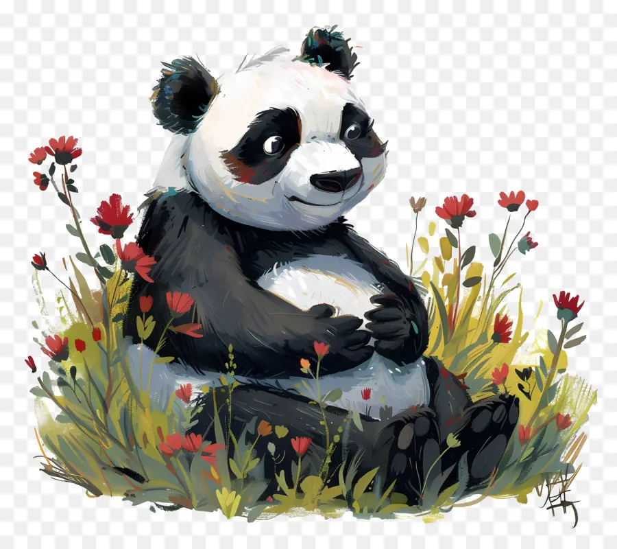 Panda，Urso PNG