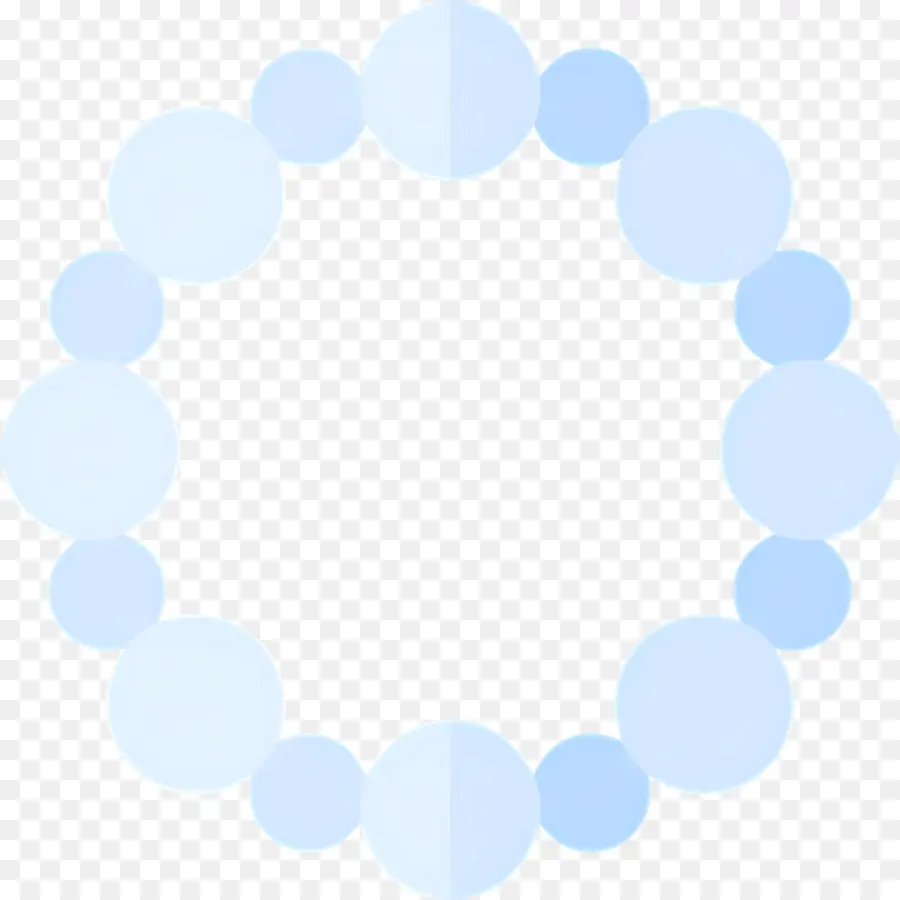 Colar De Pérolas，Pulseira Azul Claro PNG