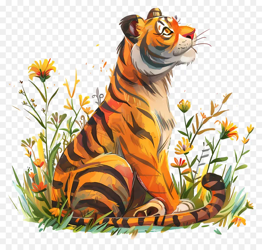 Tigre，Tigre Fofo PNG