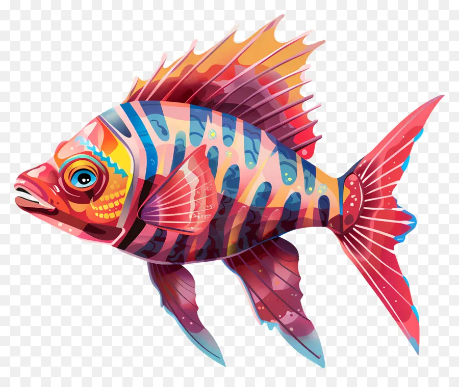 Peixes Tropicais，Peixe Colorido PNG