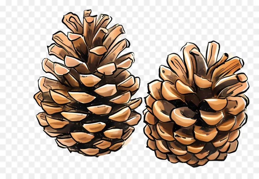 Pinecone，Pinhas PNG