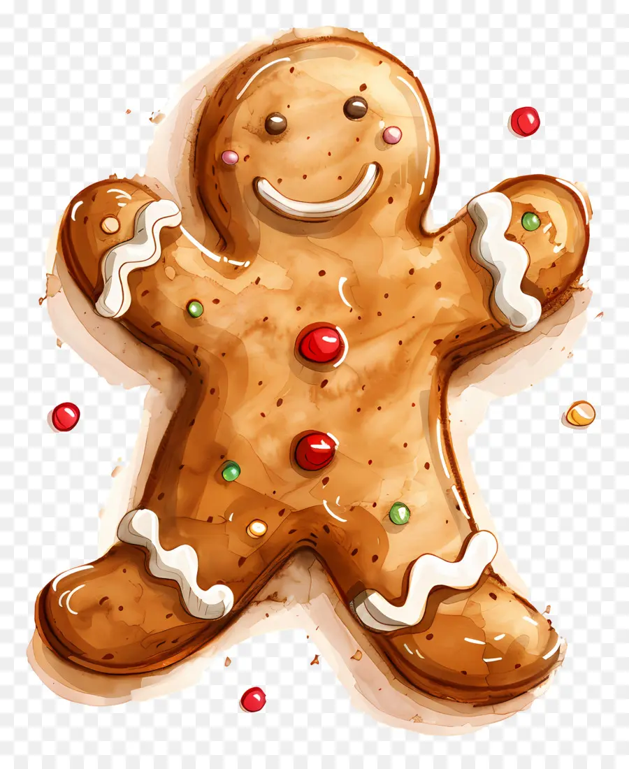 Homem De Gengibre，Cookie PNG