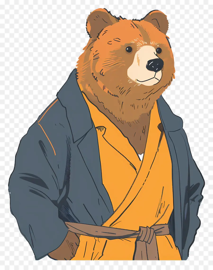 Urso，Urso Com Casaco PNG