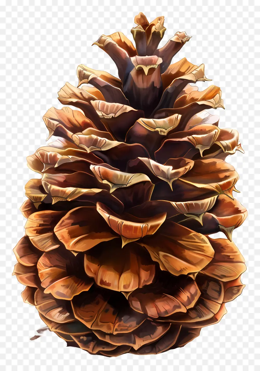 Pinecone，Pinha PNG