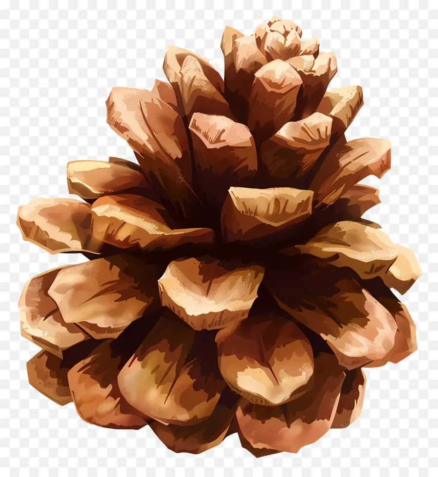 Pinecone，Pinha PNG