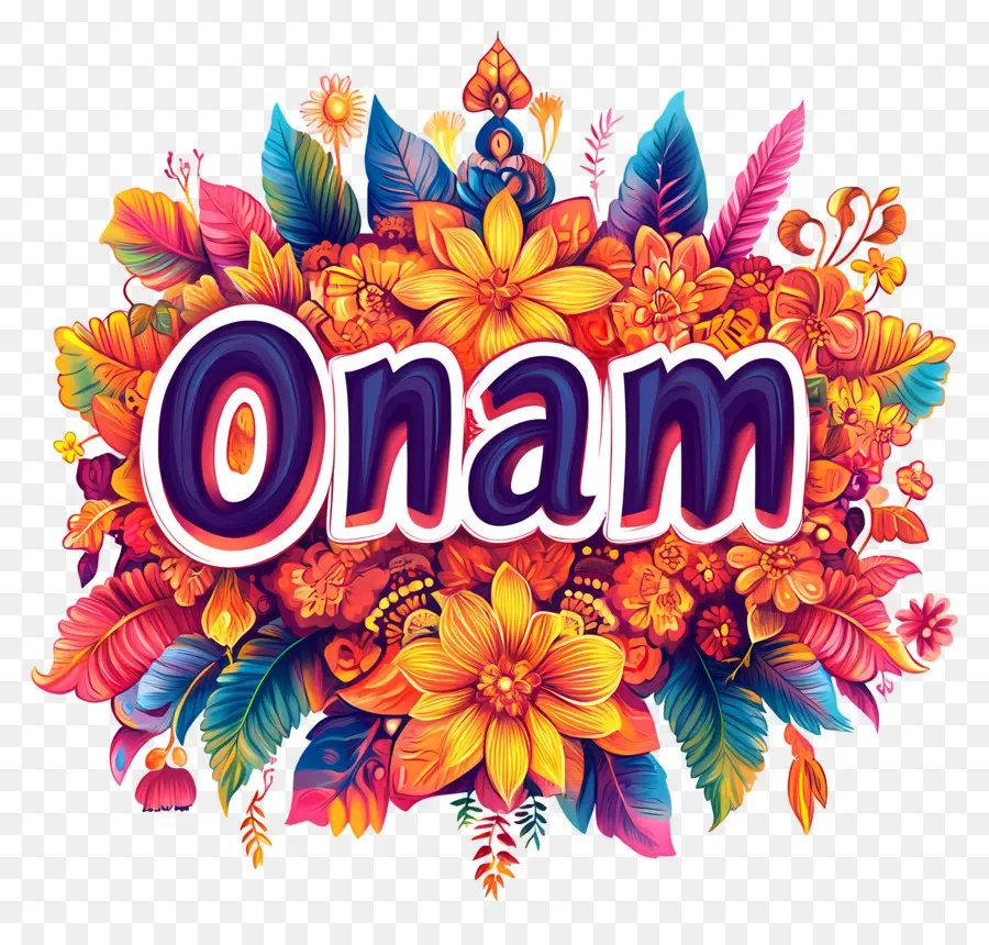 Onam，Onam Flores PNG