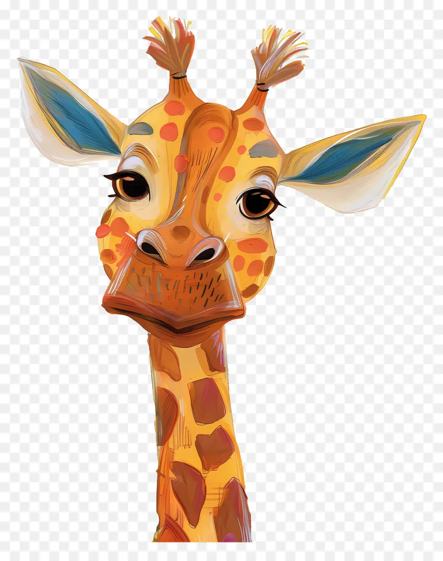 Girafa，Cartoon Girafa PNG