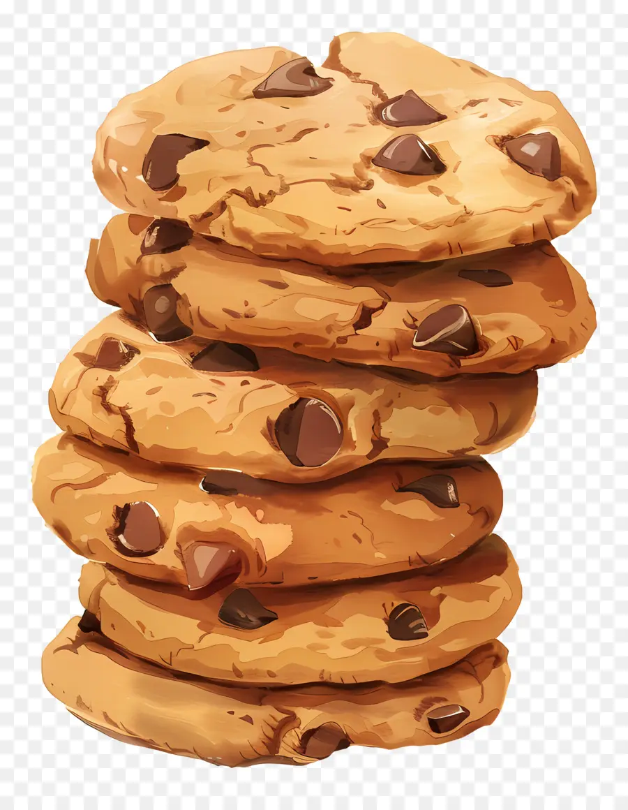 Pilha De Biscoitos，Biscoitos PNG