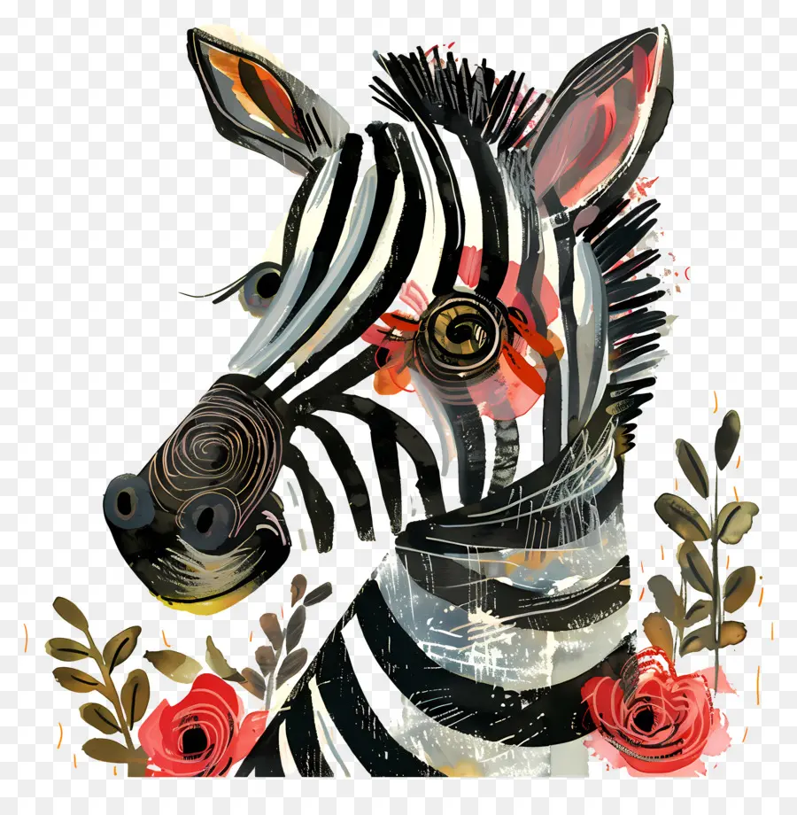 Zebra，Zebra Ilustração PNG