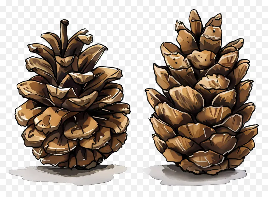 Pinecone，Pinhas PNG