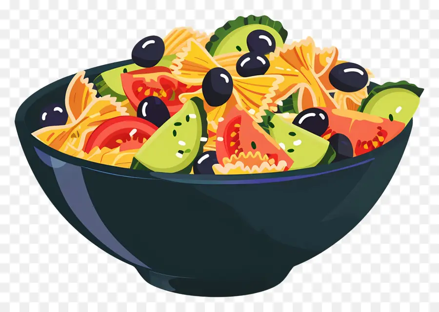 Salada De Macarrão，Tigela PNG