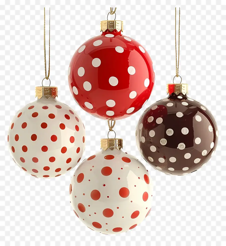 Bolas De Natal，Enfeites De Bolinhas PNG