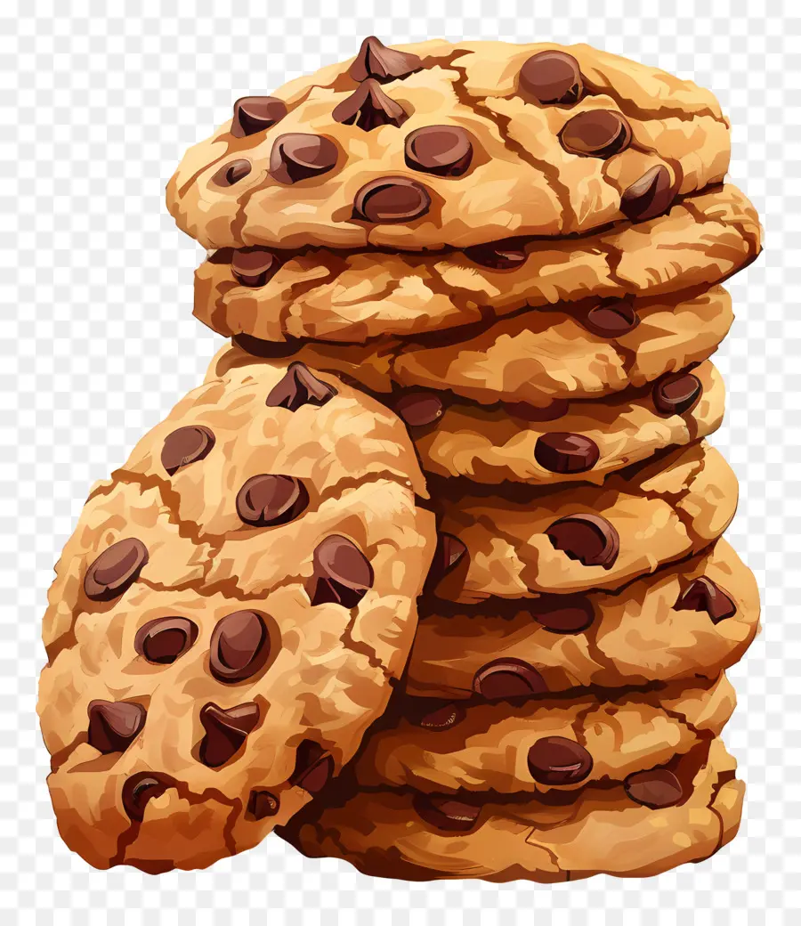 Pilha De Biscoitos，Biscoitos PNG