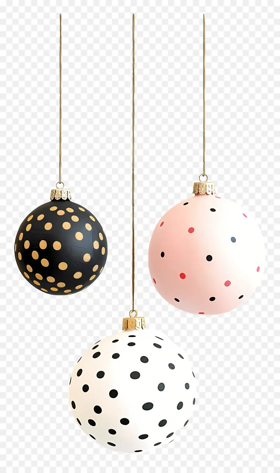 Bolas De Natal，Ornamentos De Bolinhas PNG