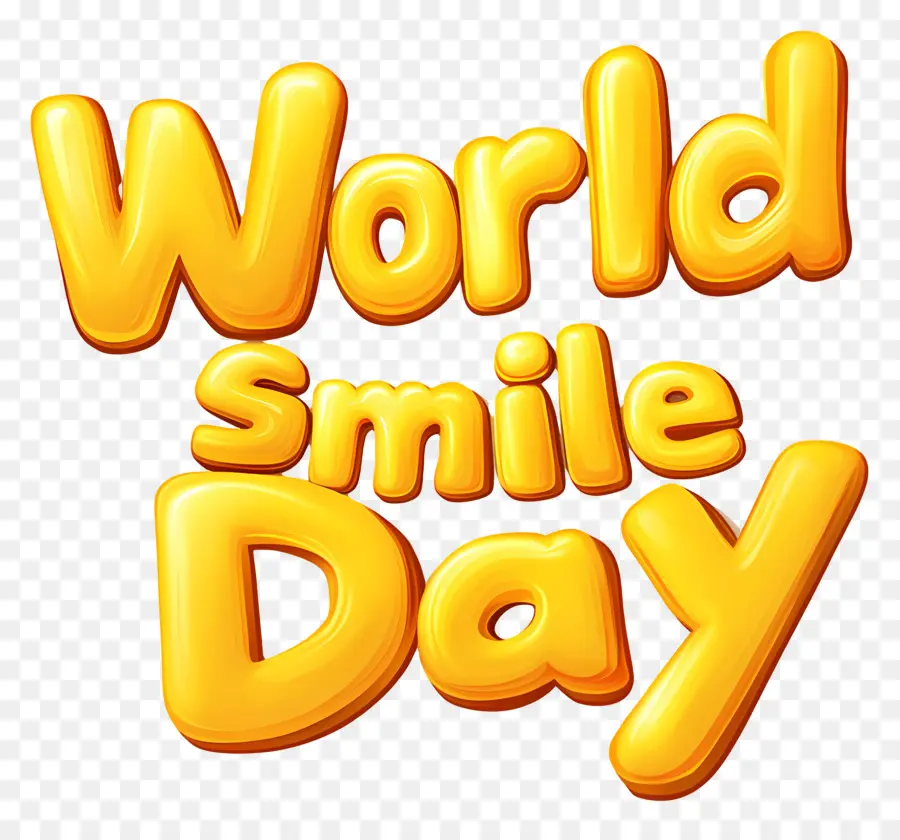 Dia Mundial Do Sorriso，Texto Do Dia Mundial Do Sorriso PNG