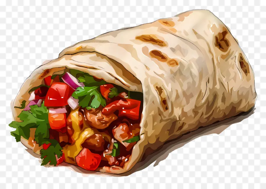 Burrito，Enrolar PNG