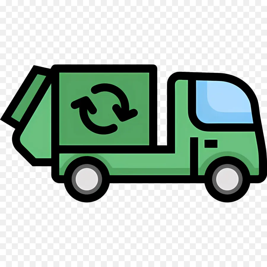 Reciclar Carro，Caminhão De Reciclagem PNG