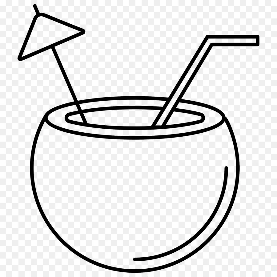 Bebida De Coco，Coco PNG