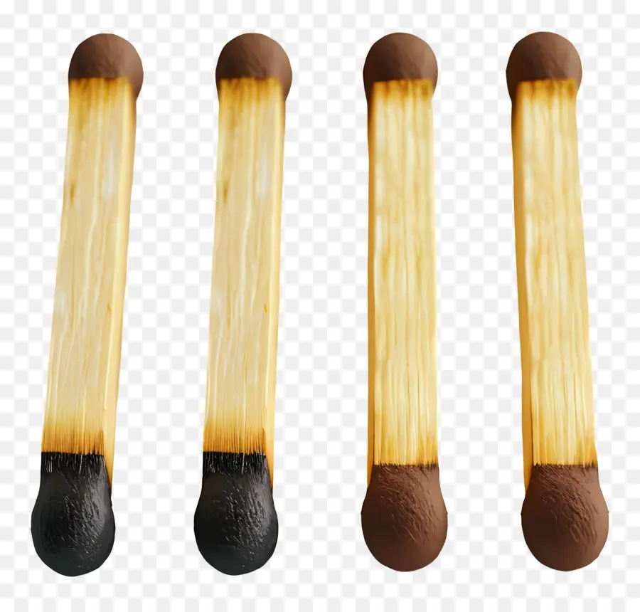 Palito De Fósforo，Fósforos Queimados PNG