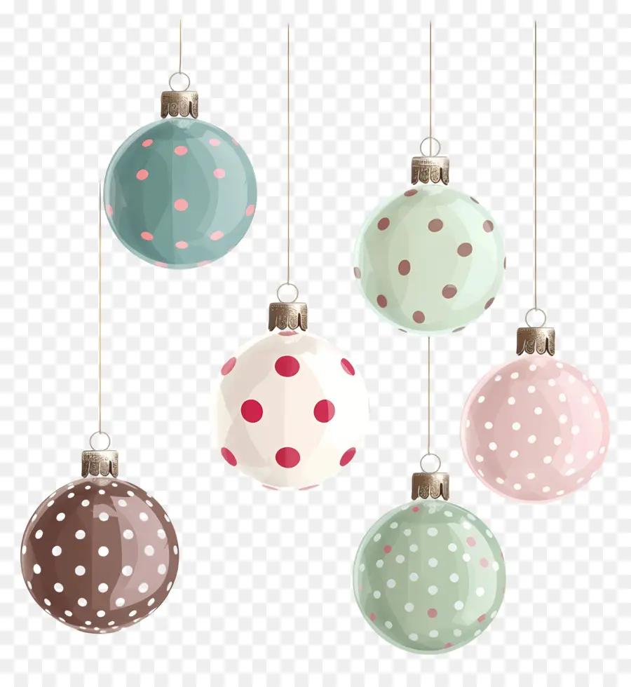 Bolas De Natal，Enfeites De Bolinhas PNG