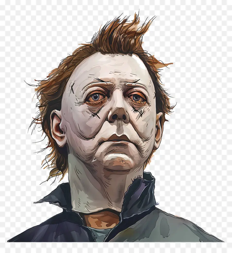 Michael Myers，Homem Mascarado Assustador PNG