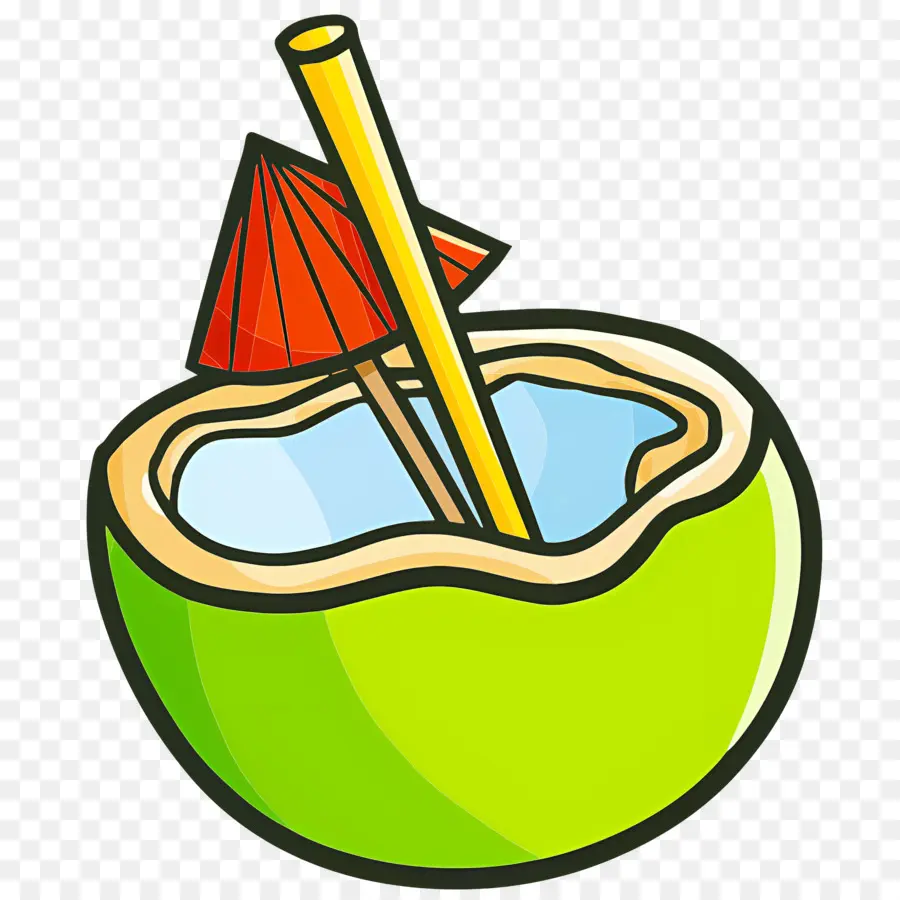 Bebida De Coco，Coco PNG