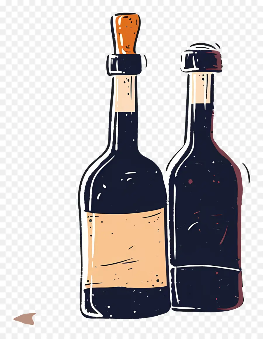 Garrafa Vintage，Garrafa De Vinho PNG