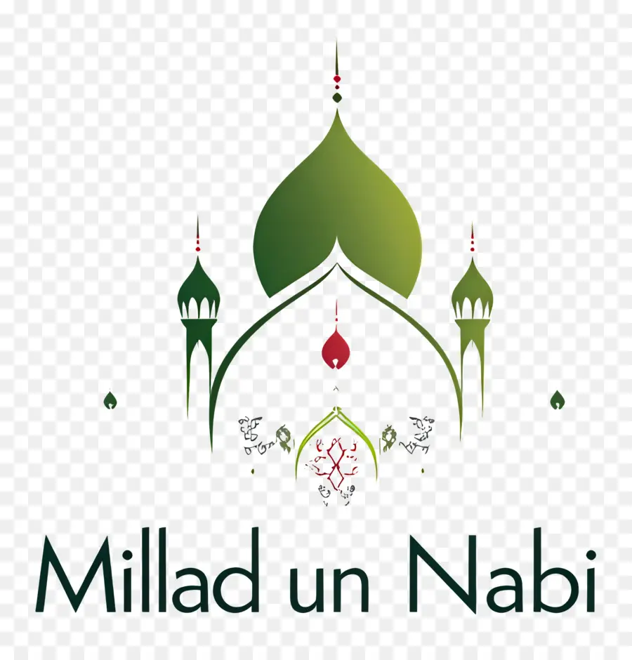 Milad Un Nabi，Ilustra O Da Mesquita Millad Un Nabi PNG