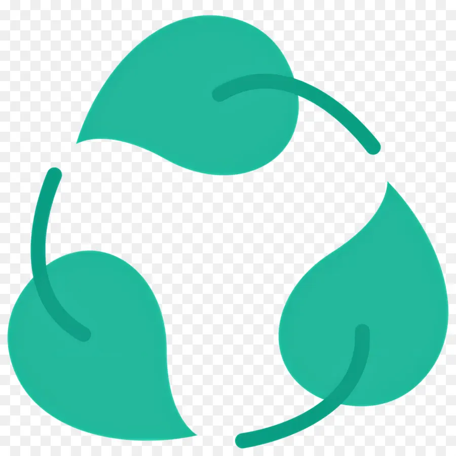 Reciclar Folhas，Folhas Verdes PNG