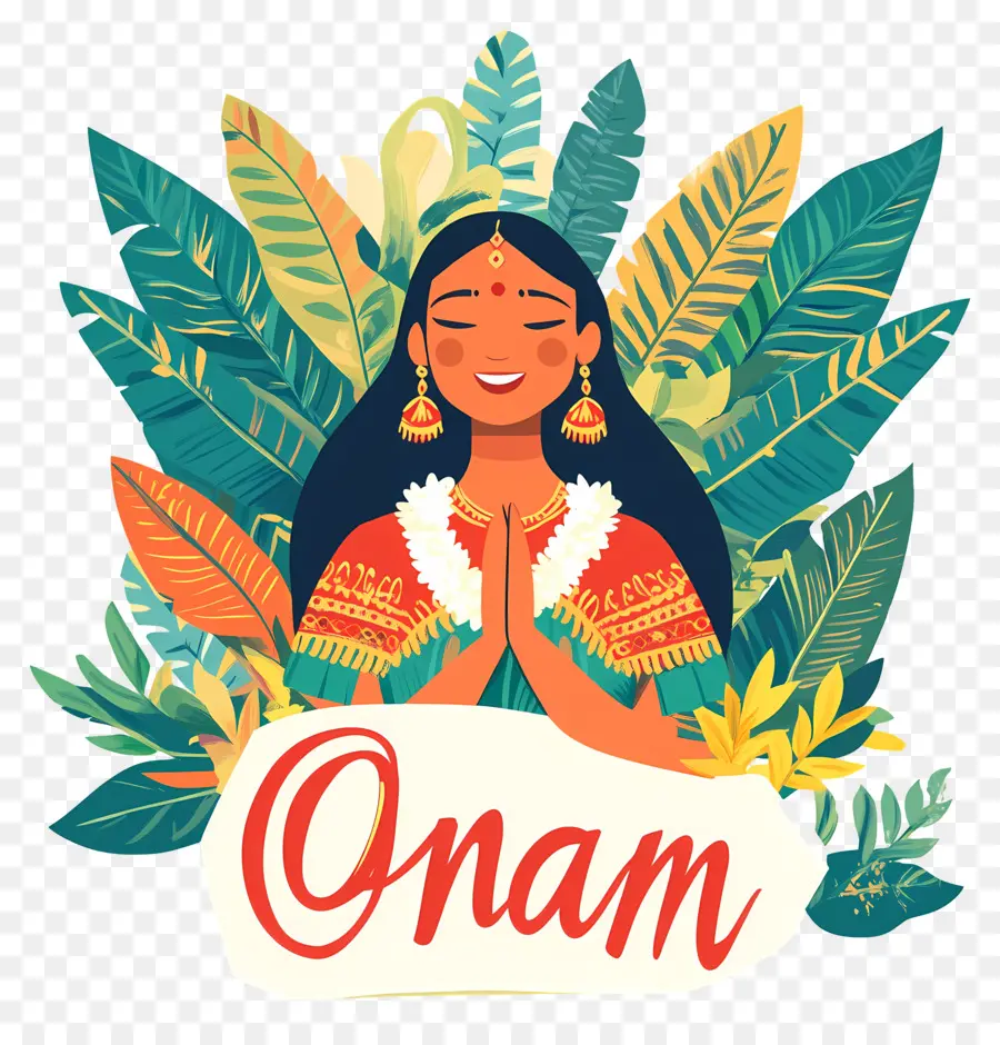 Onam，Mulher Onam PNG