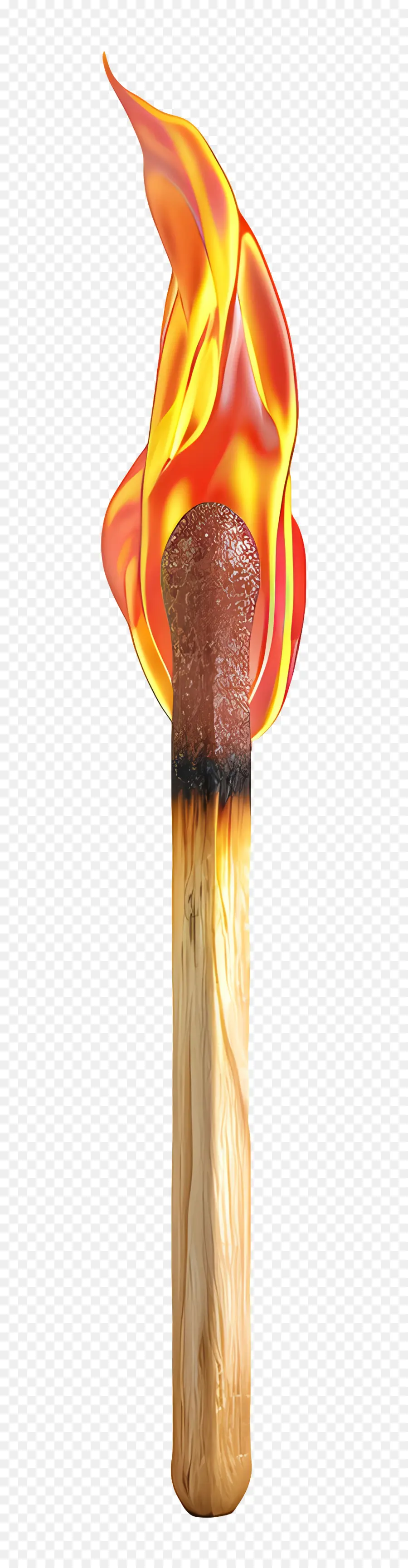 Palito De Fósforo，Fósforo Aceso PNG