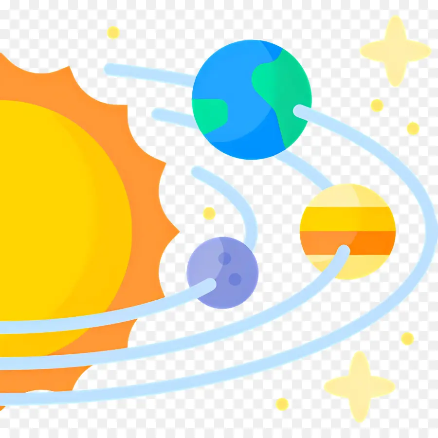 Planetas，Sistema Solar PNG