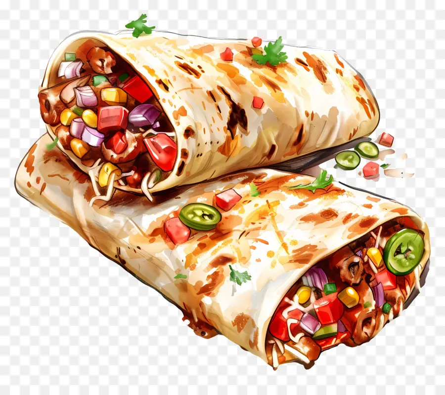 Burrito，Enrole PNG