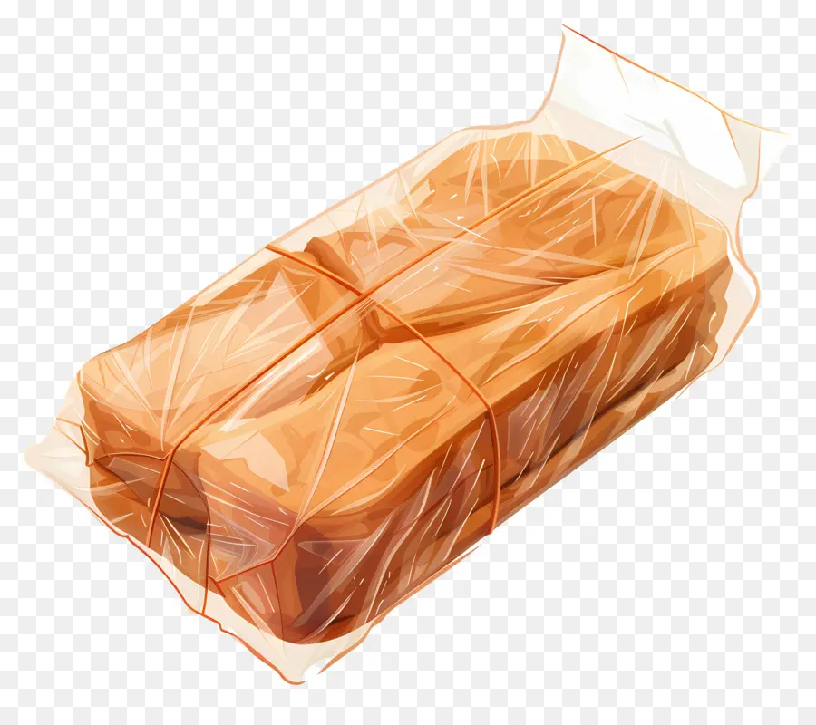 Embalagem De Pão De Plástico，Pão Embalado PNG