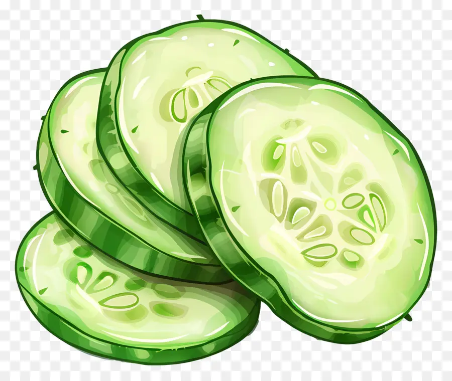 Pepino Fatiado，Pepino PNG