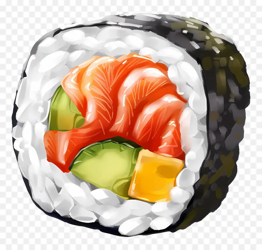 Rolinho De Sushi，Rolinhos De Sushi PNG