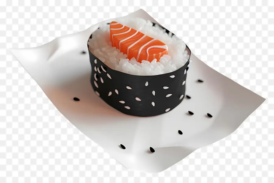 Rolinho De Sushi，Sushi PNG