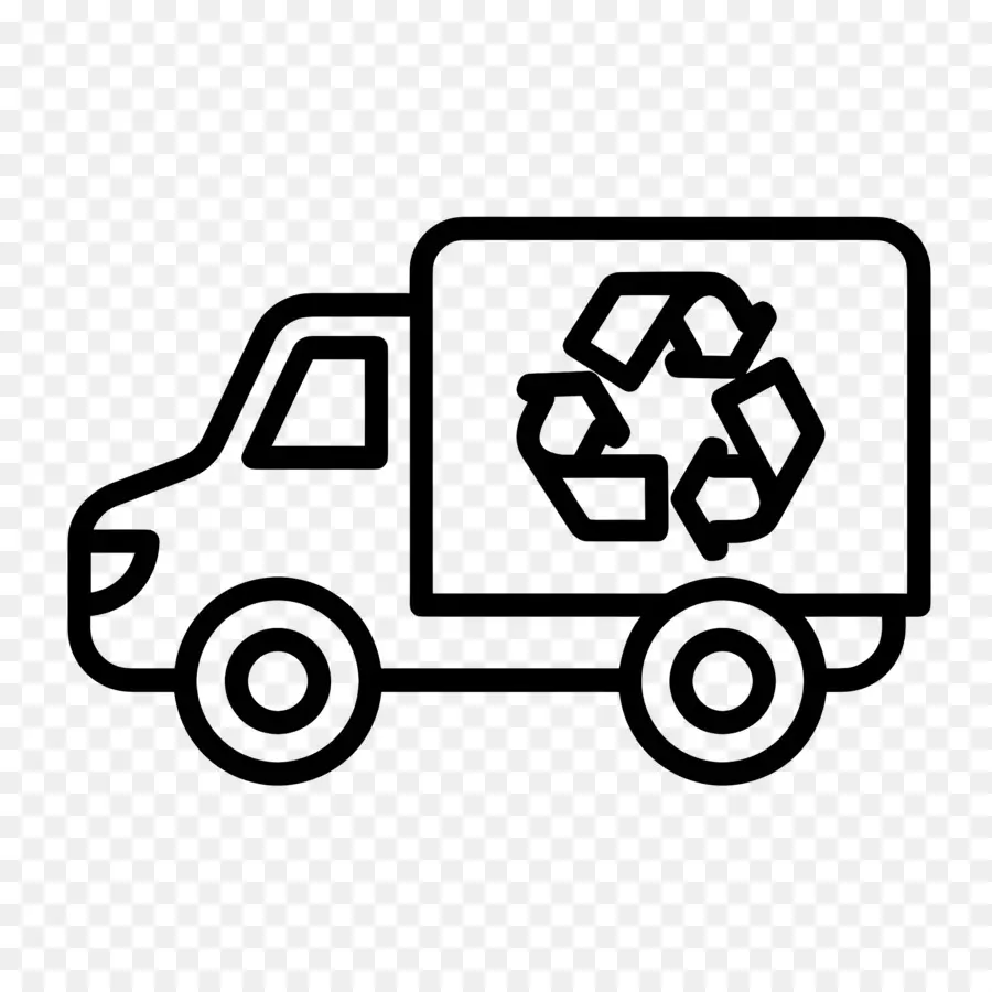 Reciclar Carro，Caminhão De Reciclagem PNG