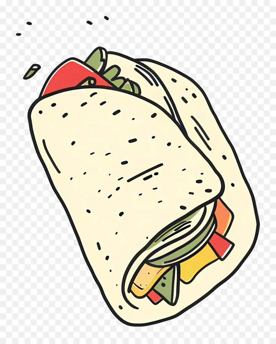 Burrito，Enrole PNG